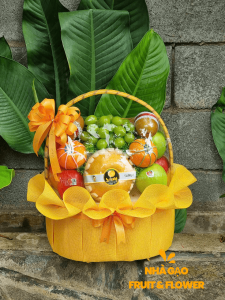 Giỏ Trái Cây Mừng Thọ Quy Nhơn – Nhà Gạo Fruit (1)