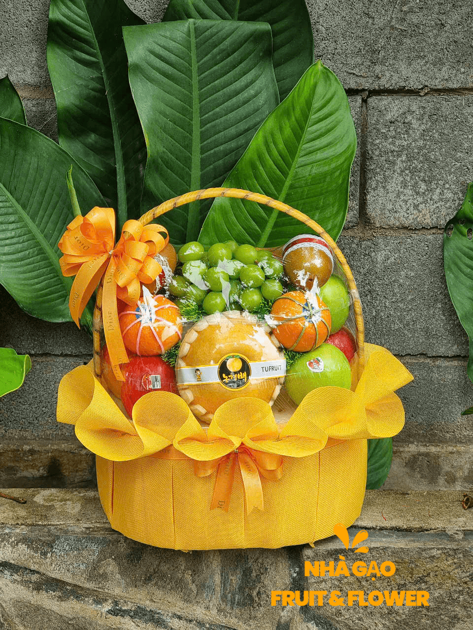 Giỏ Trái Cây Mừng Thọ Quy Nhơn – Nhà Gạo Fruit (1)