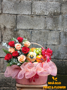 1.giỏ Trái Cây Cao Cấp Khai Trương Quy Nhơn