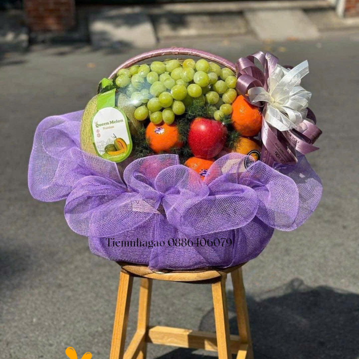 1.giỏ Trái Cây Khai Trương Cửa Hàng Quy Nhơn