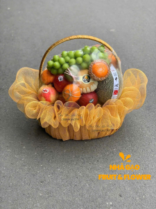 1.giỏ Trái Cây Sang Trọng Khai Trương Quy Nhơn