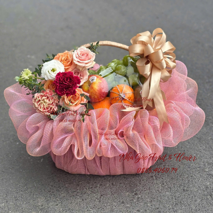 11.giỏ Trái Cây Chúc Mừng Ký Hợp đồng Quy Nhơn