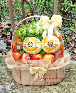 12. Giỏ Trái Cây Sang Trọng Sự Kiện Quy Nhơn