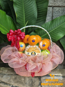 3.giỏ Trái Cây đẹp Mừng Thăng Chức Quy Nhơn