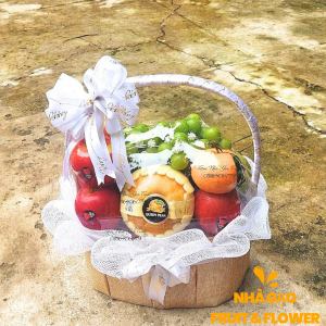 3.giỏ Trái Cây Tặng Sếp Thăng Chức Quy Nhơn