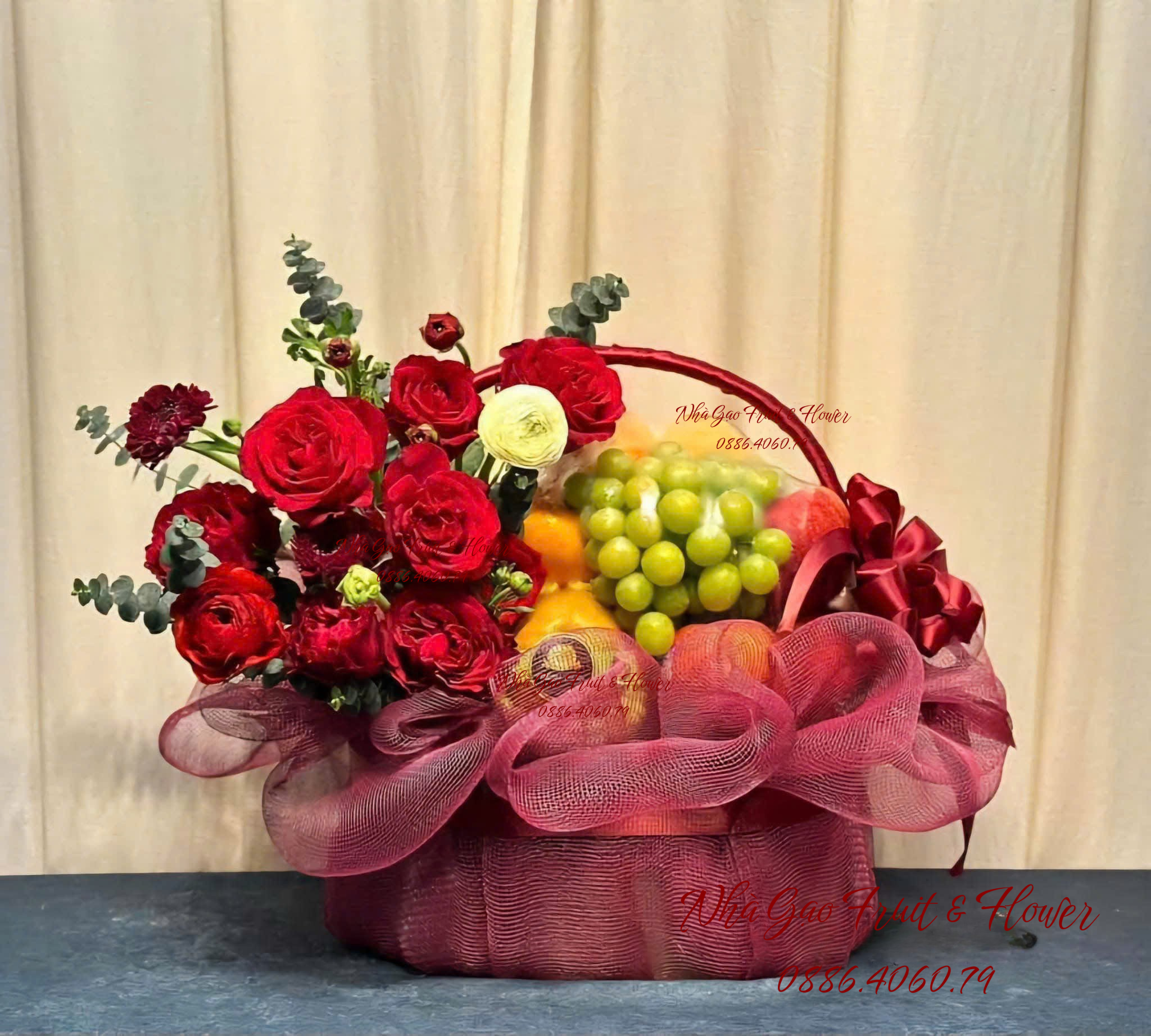 4. Giỏ Trái Cây Cao Cấp Sinh Nhật Quy Nhơn