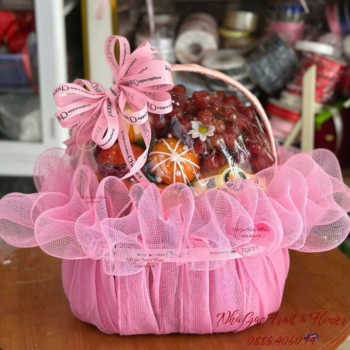 4. Giỏ Trái Cây Mừng Sinh Nhật Quy Nhơn