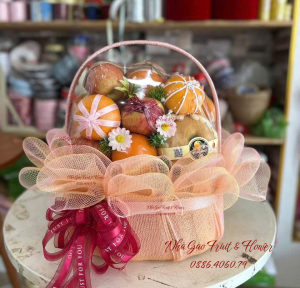 5. Giỏ Trái Cây đẹp Tết Nguyên Đán Quy Nhơn