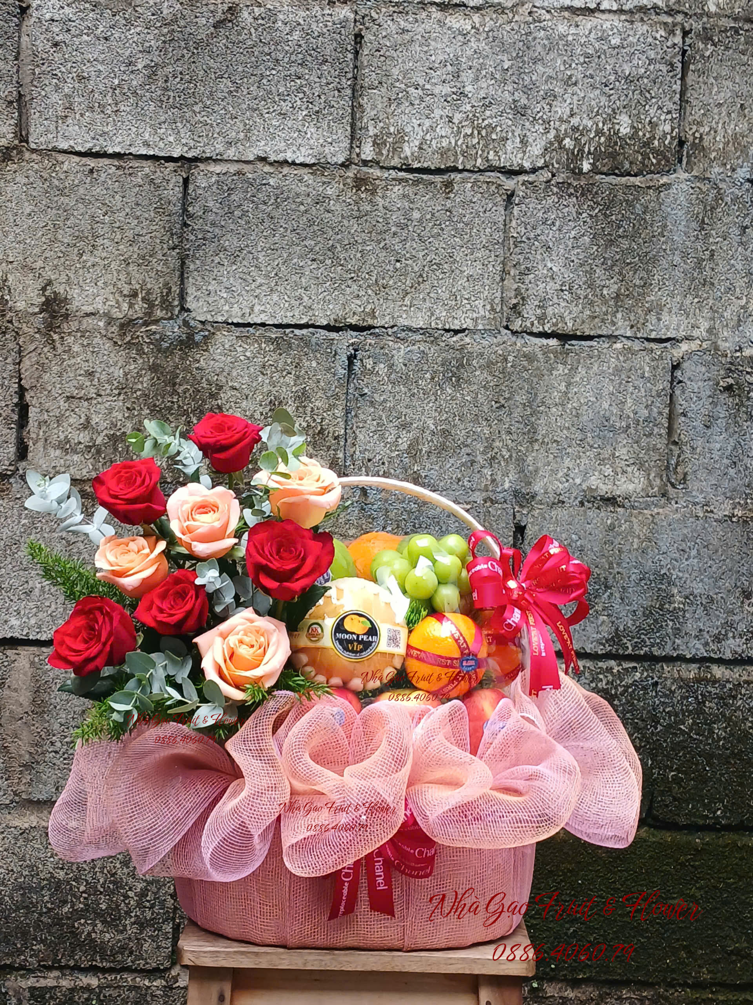 6. Giỏ Trái Cây Biếu Trung Thu Quy Nhơn