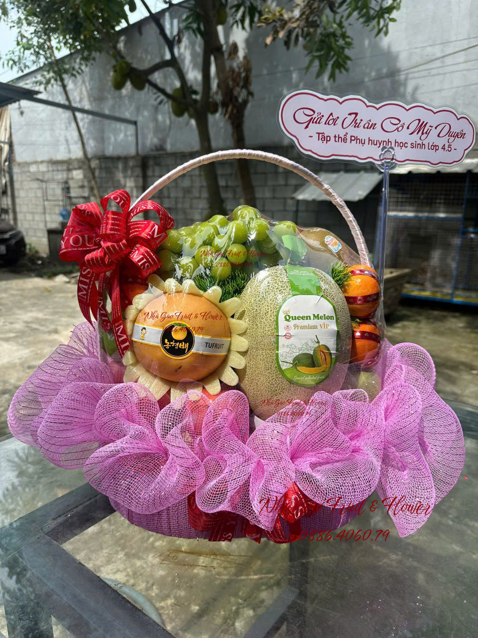 9. Giỏ Trái Cây Thăm Sức Khỏe Quy Nhơn