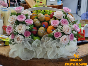 ĐẶt GiỎ TrÁi CÂy ThĂm BỆnh Giao Nhanh TẠi Quy NhƠn – NhÀ GẠo Flower PhỤc VỤ 24h