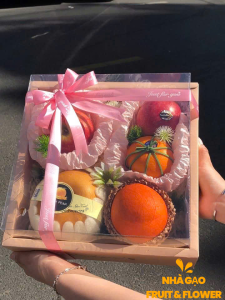 GiỎ TrÁi CÂy ĐẸp TẶng Sinh NhẬt – TẶng QuÀ Sang, Ghi ĐiỂm Ngay VỚi NhÀ GẠo Fruit Quy NhƠn