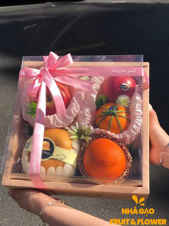 GiỎ TrÁi CÂy ĐẸp TẶng Sinh NhẬt – TẶng QuÀ Sang, Ghi ĐiỂm Ngay VỚi NhÀ GẠo Fruit Quy NhƠn