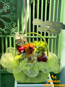 GiỎ TrÁi CÂy ThĂm BỆnh Ở Quy NhƠn – ChỌn NhÀ GẠo Flower ĐỂ GỬi TrỌn TẤm LÒng