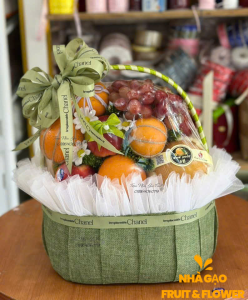 GiỎ TrÁi CÂy TƯƠi Ngon Đi ĐÁm GiỖ – NhÀ GẠo Fruit Quy NhƠn