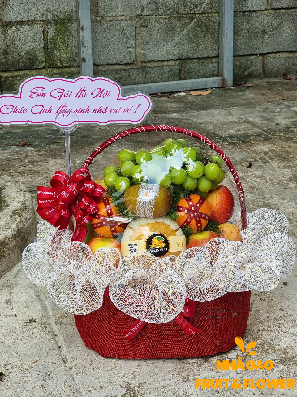 GiỎ TrÁi CÂy TƯƠi ThĂm BỆnh Quy NhƠn – QuÀ TẶng SỨc KhỎe TỪ NhÀ GẠo Flower