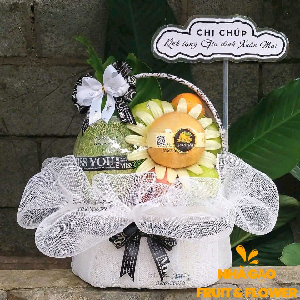 Giỏ Trái Cây Chia Buồn Sang Trọng Quy Nhơn