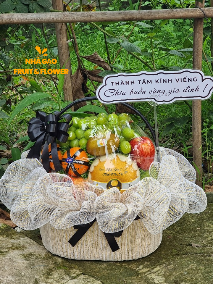 Giỏ Trái Cây Cúng Tang Lễ Quy Nhơn