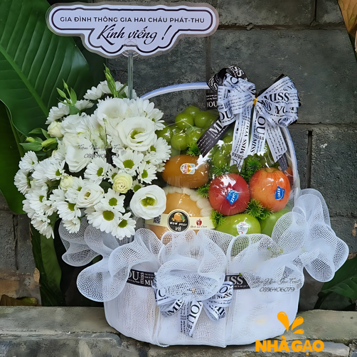 Giỏ Trái Cây Phúng Viếng Quy Nhơn