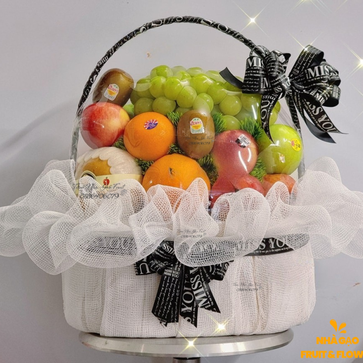 Giỏ Trái Cây Tang Lễ Sang Trọng Quy Nhơn
