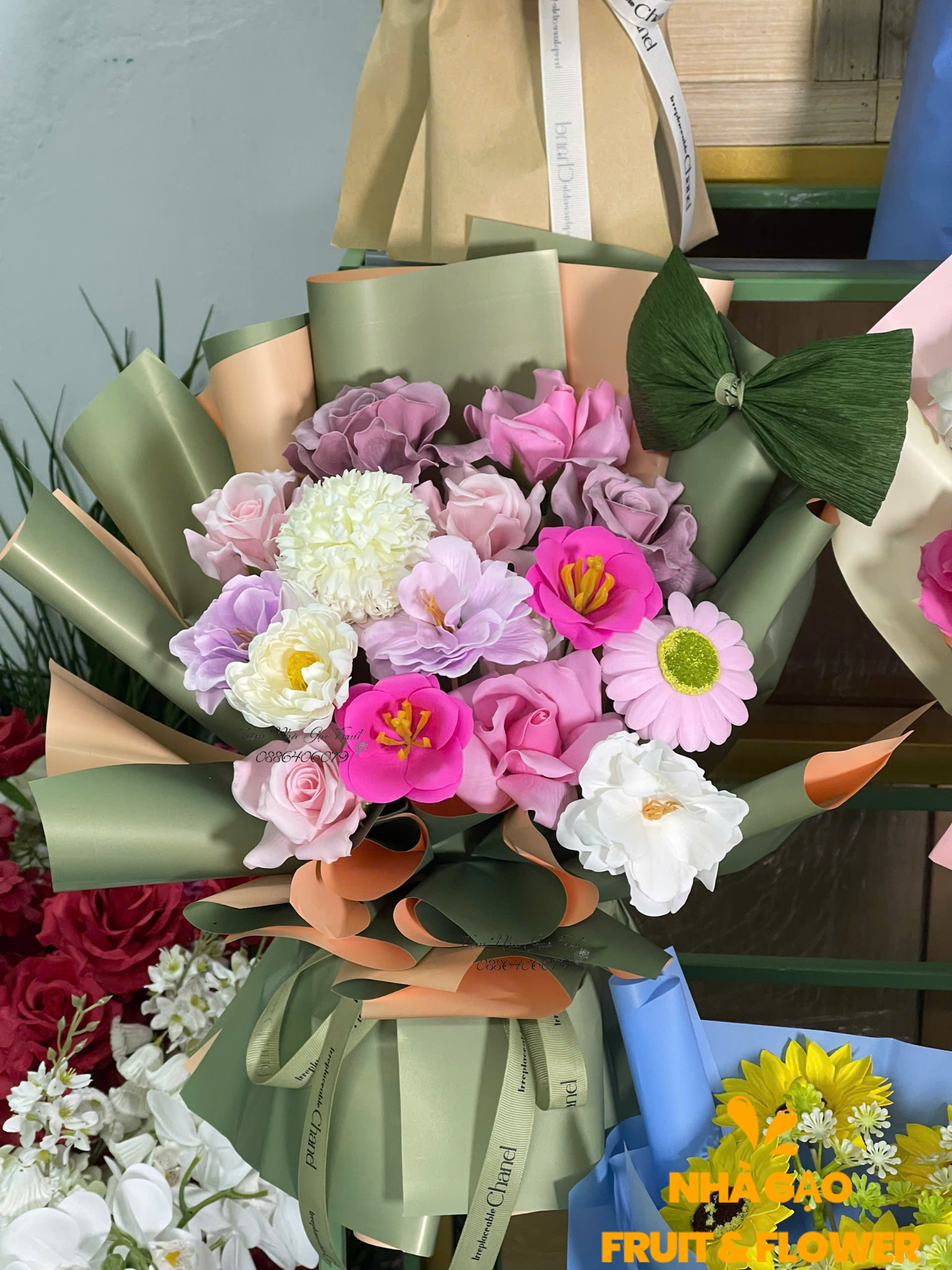 Hoa SÁp Mix MÀu Quy NhƠn – NhÀ GẠo Flower Quy NhƠn