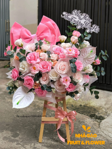 Hoa Sáp để Bàn Khai Trương Quy Nhơn