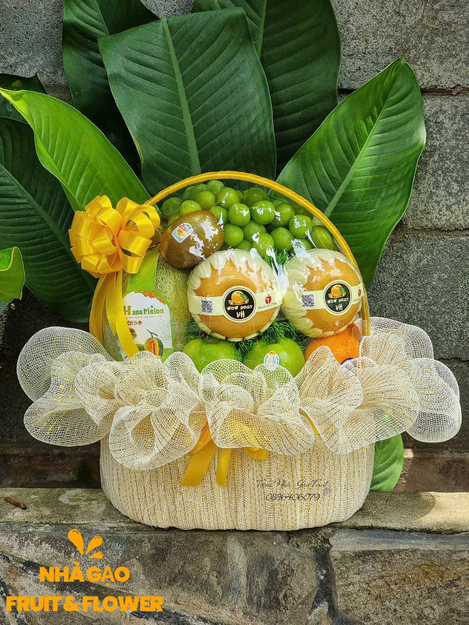 Mua GiỎ TrÁi CÂy CÚng GiỖ – NhÀ GẠo Fruit Quy NhƠn