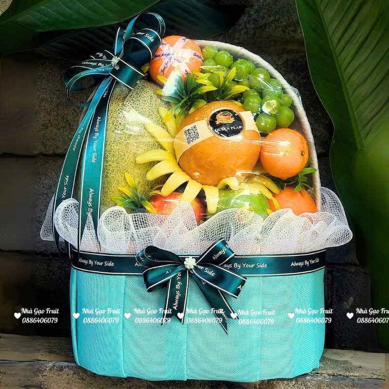 3.giỏ Trái Cây Chúc Mừng đối Tác Mới Quy Nhơn
