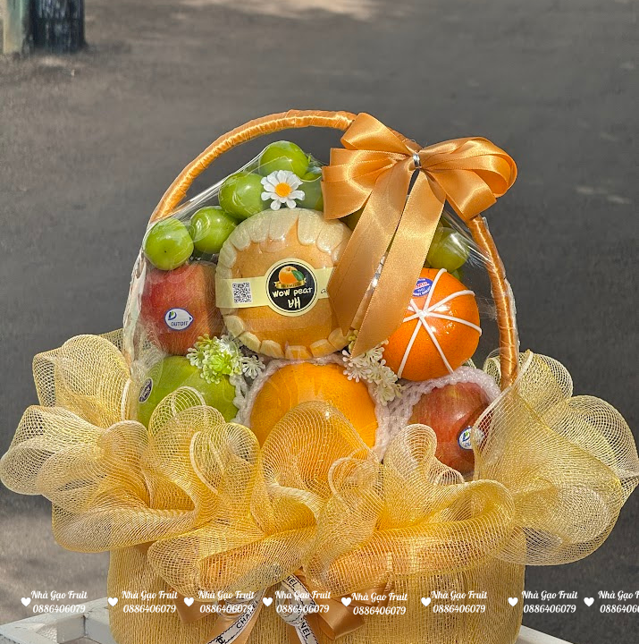 Giỏ Trái Cây 20-10 Quy Nhơn – Nhà Gạo Fruit (2)