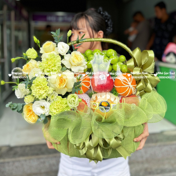 Giỏ Trái Cây Tặng Mẹ 20-10 Quy Nhơn – Thay Lời Yêu Thương Gửi đến Mẹ