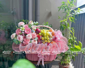 Mẫu Giỏ Trái Cây Sang Trọng Dâng Tổ Nghiệp Tại Quy Nhơn