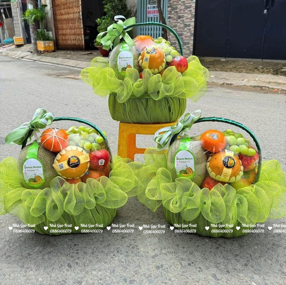 Giỏ Lễ Tổ Nghề đẹp Mắt Tại Nhà Gạo Flower