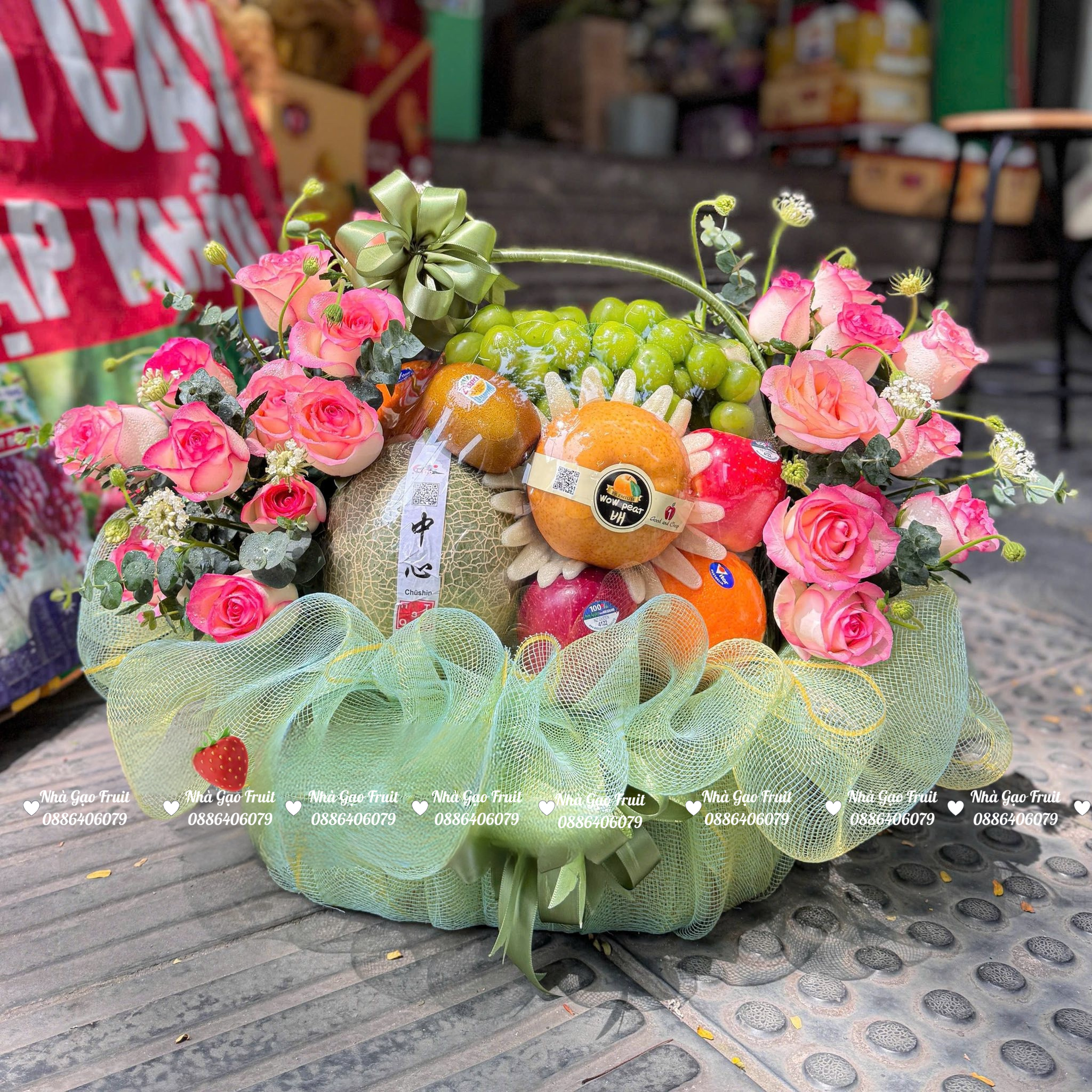 Giỏ Trái Cây Lễ Tổ Nghề Quy Nhơn Tươi Ngon Sang Trọng