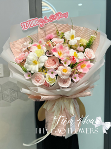 🌸 GiỎ Hoa SÁp 2010 Quy NhƠn – NhÀ GẠo Flower 🎁 QuÀ TẶng MẸ, VỢ, BẠn GÁi Sang TrỌng, Ý NghĨa