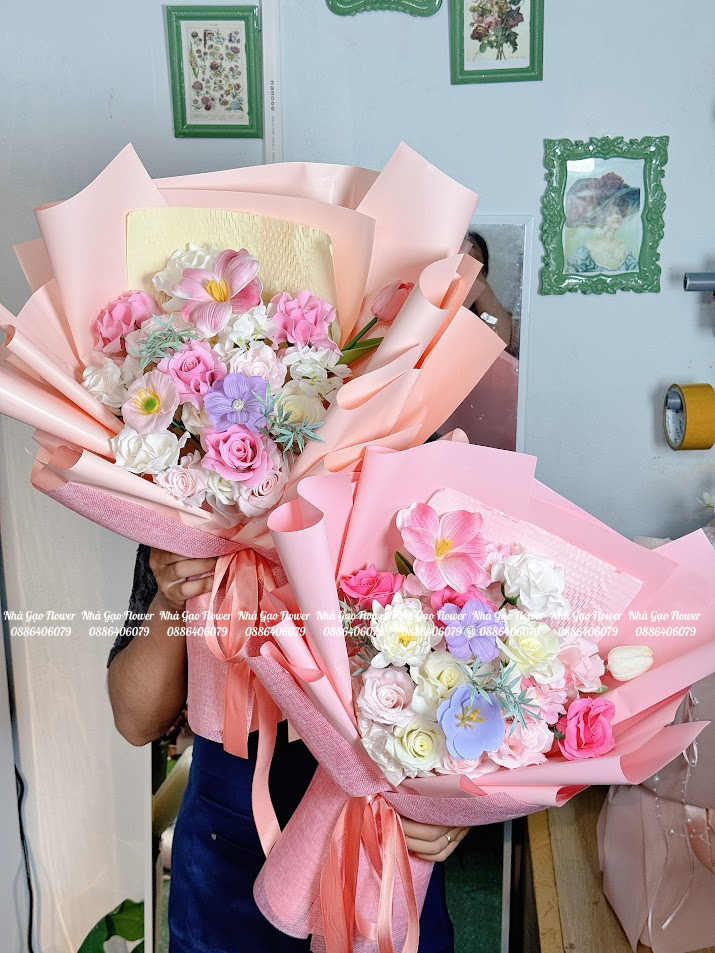 BÓ Hoa SÁp Mix MÀu Quy NhƠn – RỰc RỠ SẮc Hoa, Trao NgÀn YÊu ThƯƠng