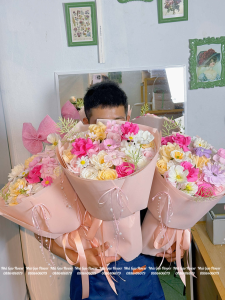 BÓ Hoa TỐt NghiỆp ĐẠi HỌc Quy NhƠn – NhÀ GẠo Flower
