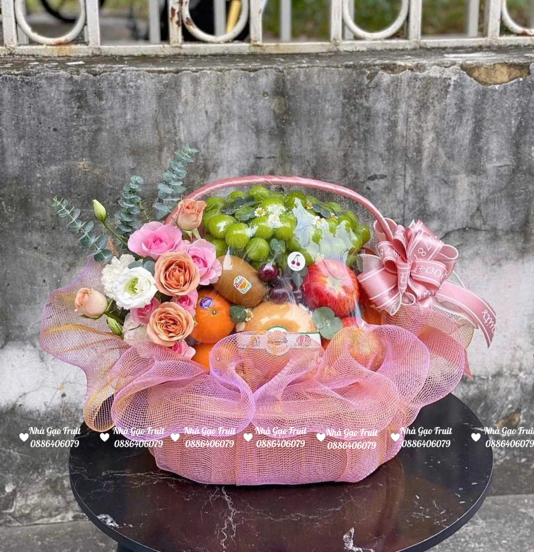 GiỎ TrÁi CÂy TÂn Gia Quy NhƠn – Sang TrỌng, LỊch SỰ, Tinh TẾ 🎁🍇