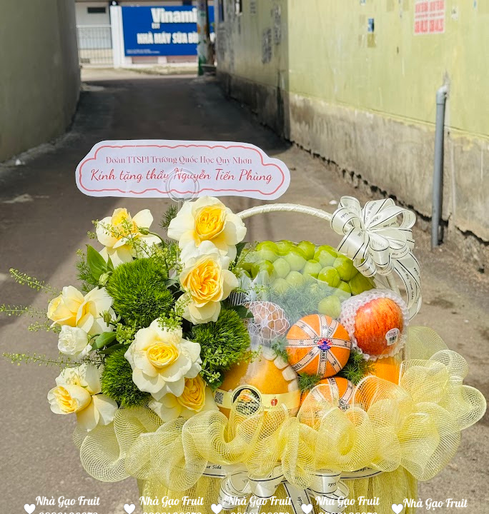 Giỏ Trái Cây Cảm Ơn Đối Tác Doanh Nghiệp Quy Nhơn (2)