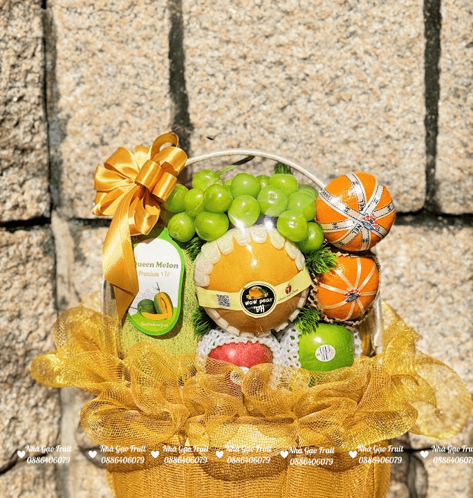 Giỏ Trái Cây Đám Giỗ Trang Nghiêm Quy Nhơn – Nhà Gạo Fruit