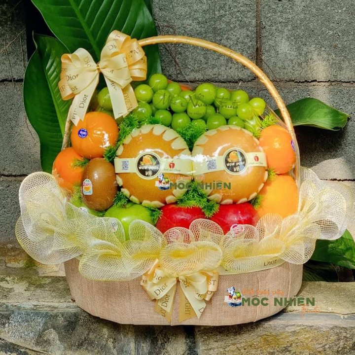 Giỏ Trái Cây Thăm Bệnh Bệnh Viện Mắt Bình Định – Nhẹ Nhàng, Thanh Mát