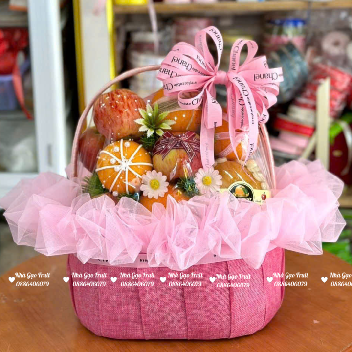 Giỏ Trái Cây Thăm Bệnh Phòng Khám Đa Khoa Hòa Bình – Trái Cây Nhập Khẩu Cao Cấp (2)