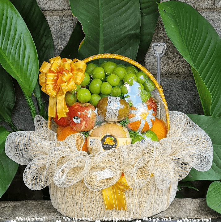Giỏ Trái Cây Thăm Bệnh Trung Tâm Y Tế Tp. Quy Nhơn – Giá Tốt, Chất Lượng