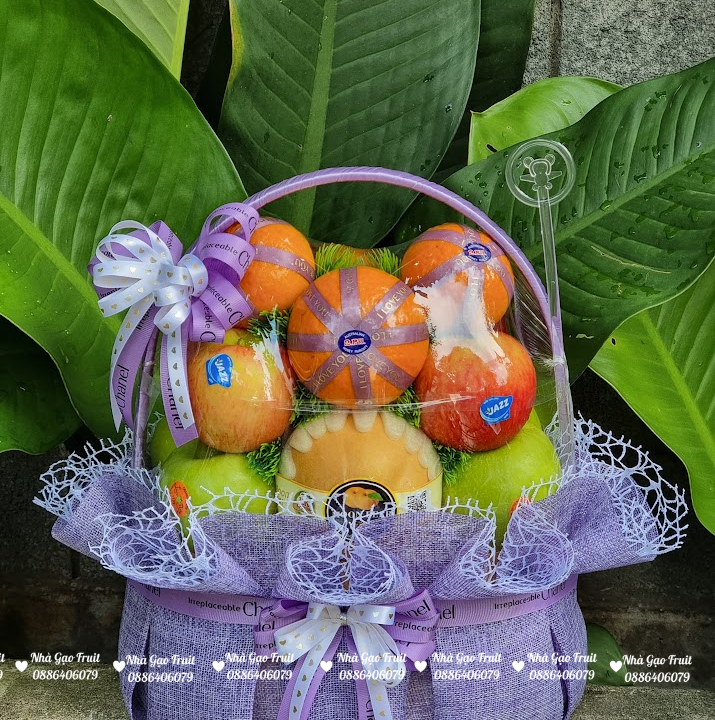 Giỏ Trái Cây Sinh Nhật Giá Rẻ Quy Nhơn