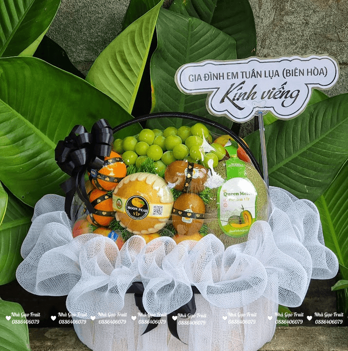 Giỏ Trái Cây Viếng đám Tang Giá Tốt Quy Nhơn