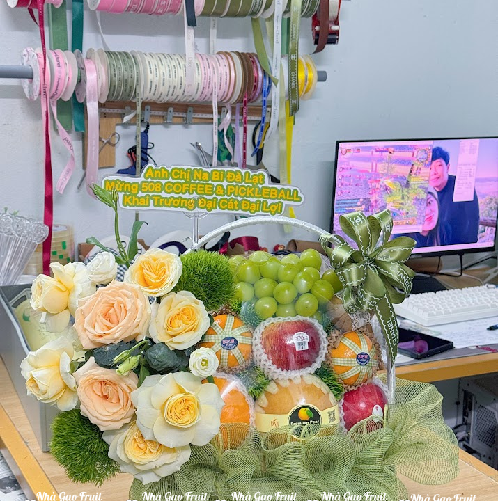 Giỏ Trái Cây Chúc Mừng Hợp Tác Quy Nhơn