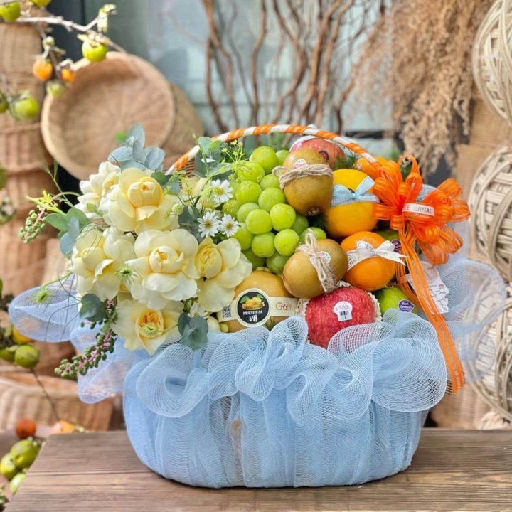 Giỏ Trái Cây Cúng Tổ Nghề Quy Nhơn Sang Trọng
