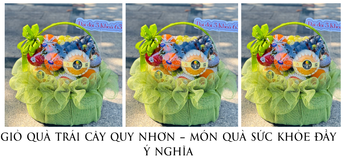 Giỏ Quà Trái Cây Quy Nhơn – Món Quà Sức Khỏe Đầy Ý Nghĩa
