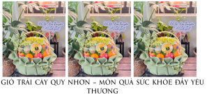 Giỏ Trái Cây Quy Nhơn – Món Quà Sức Khỏe Đầy Yêu Thương