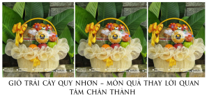 Giỏ Trái Cây Quy Nhơn – Món Quà Thay Lời Quan Tâm Chân Thành