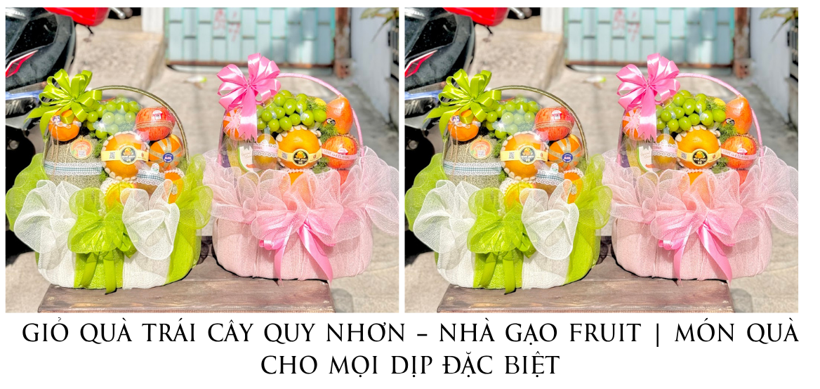 GiỎ QuÀ TrÁi CÂy Quy NhƠn – NhÀ GẠo Fruit MÓn QuÀ Cho MỌi DỊp ĐẶc BiỆt